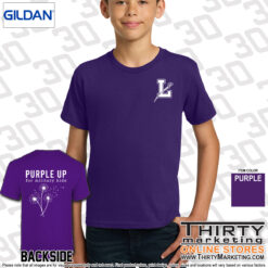 Purple Up Dandelion T-Shirt