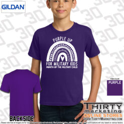 Purple Up Rainbow T-Shirt