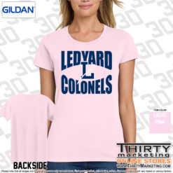 Ledyard Colonels Pink T-Shirt