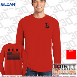Alternative view of RED Long Sleeve Tee