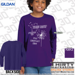 Charles Barnum Purple Up Long Sleeve Tee