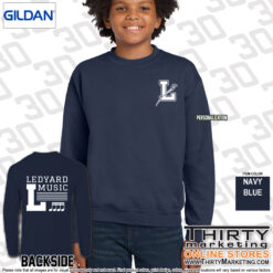 Ledyard Elementary Music Crewneck Sweatshirt