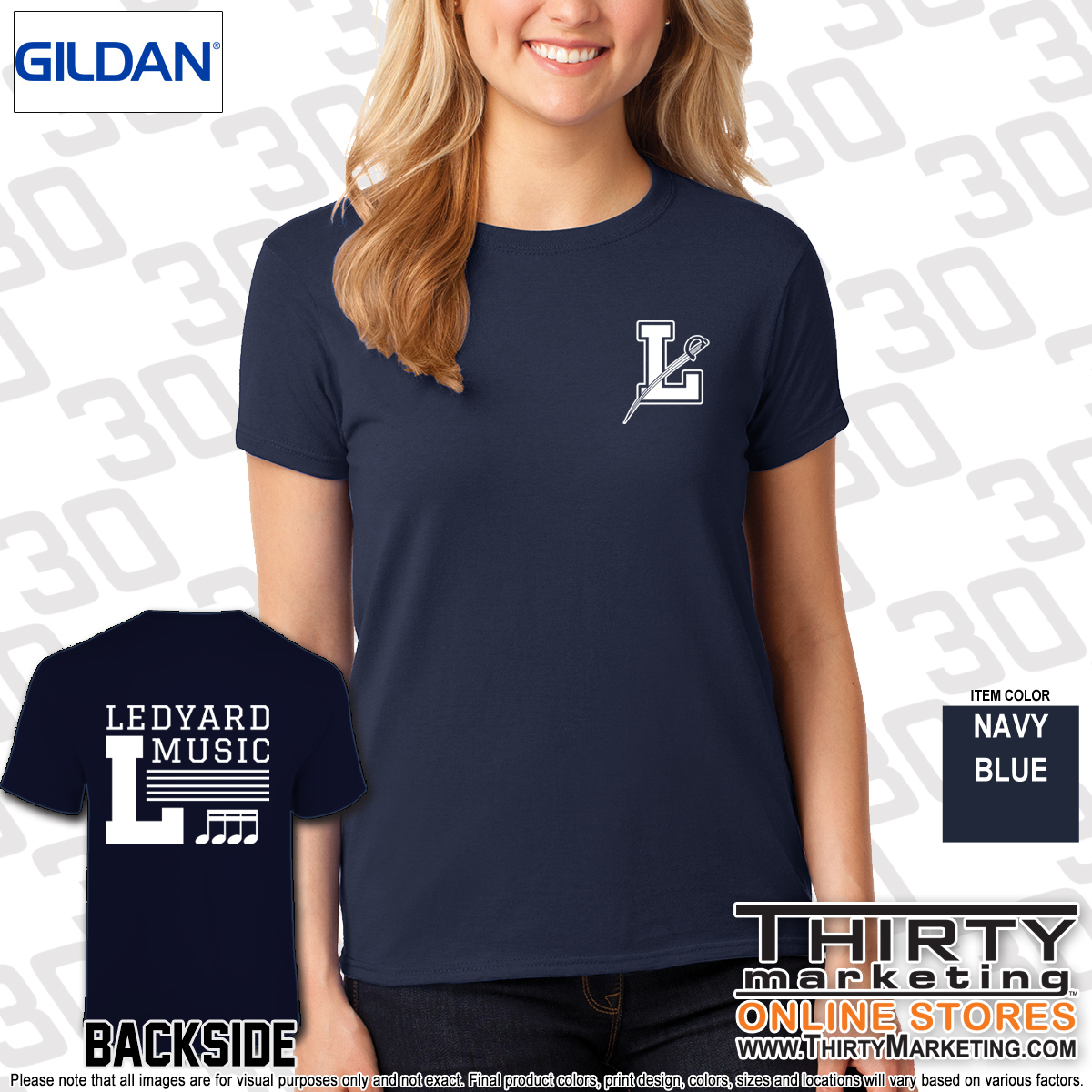 Ledyard Elementary Music T-Shirt - Image 11