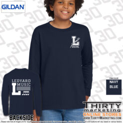 Alternative view of Ledyard Elementary Music Long Sleeve T-Shirt