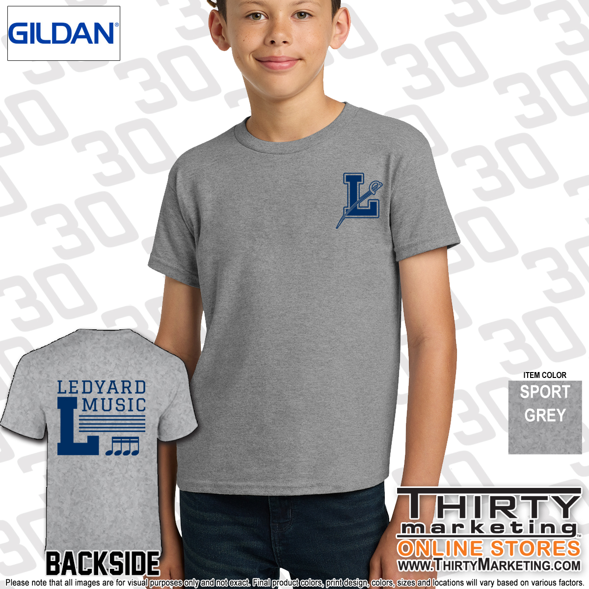 Ledyard Elementary Music T-Shirt - Image 22