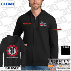 Aluminum Falcons Zip Up Hoodie