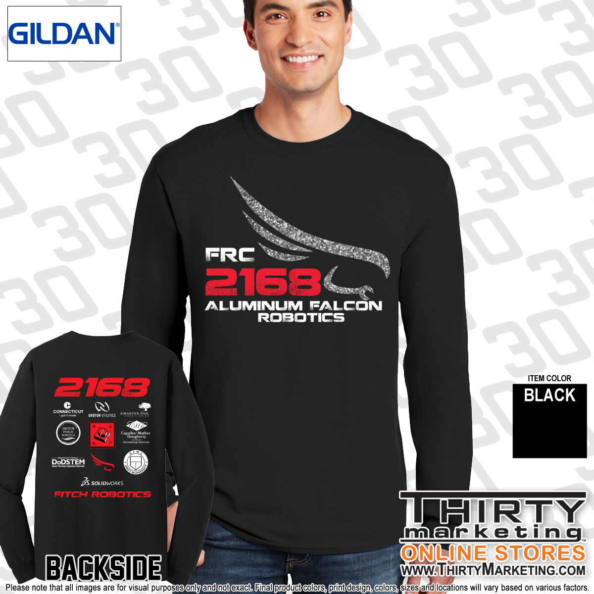 Aluminum Falcons Long Sleeve - Image 2