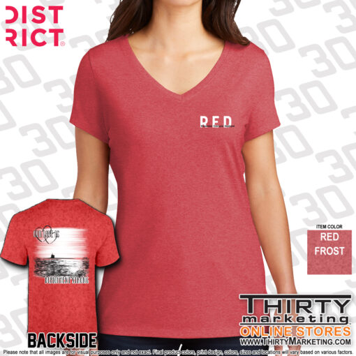 USS Delaware FRG Deployment Strong Perfect Tri® V-Neck Tee