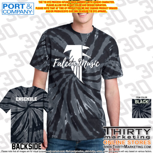 Falcon Music Tie-Dye Tee