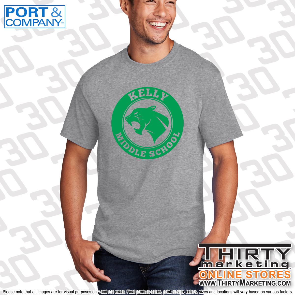 Kelly Middle School T-Shirt - Image 5