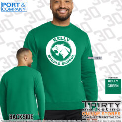 Alternative view of Kelly Middle School Crewneck Sweatshirt