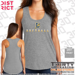 LHS Softball Ladies' Racerback Tank Top