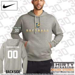 LHS Softball Nike Club Fleece Hoodie