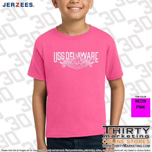 USS Delaware FRG T-Shirt - Image 2
