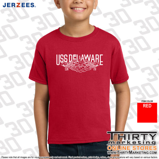USS Delaware FRG T-Shirt - Image 4