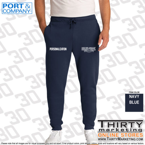 USS Delaware FRG Fleece Joggers