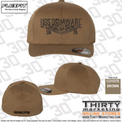 Alternative view of USS Delaware FRG FLEXFIT® Cap