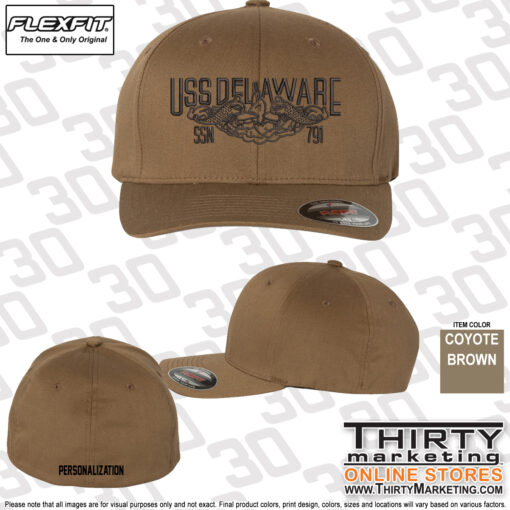 USS Delaware FRG FLEXFIT® Cap - Image 2