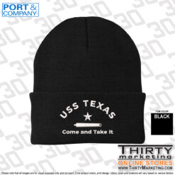USS Texas Knit Cap