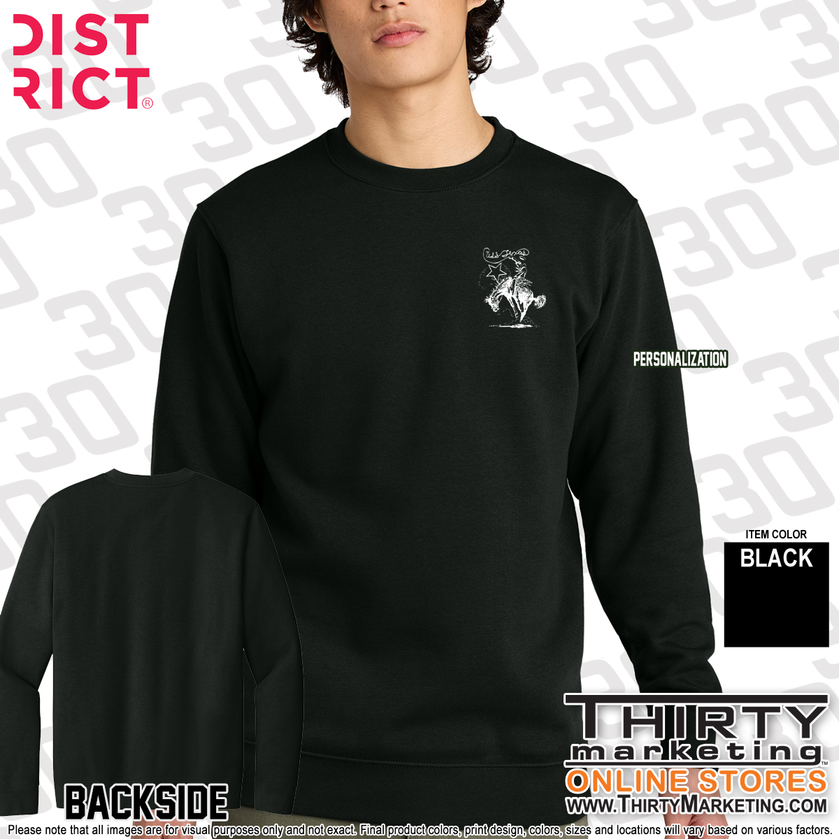USS Texas Crewneck Sweatshirt - Image 2
