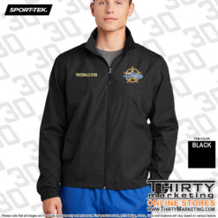 USS Texas Full Zip Windbreaker