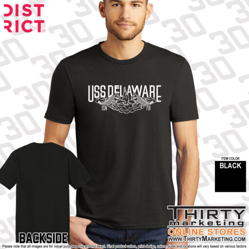 USS Delaware FRG Perfect Tri® Tee - Image 6