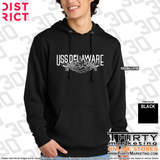 USS Delaware FRG Fleece Hoodie - Image 7