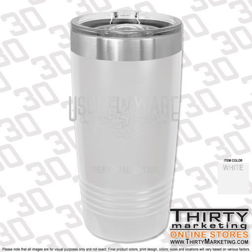 USS Delaware FRG 20oz Engraved Ringneck Tumbler - Image 7