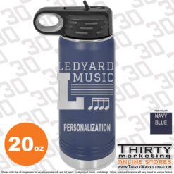 LHS Music Engraved 20oz Water Bottle