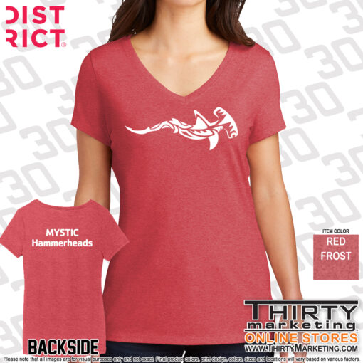 Mystic YMCA Hammerheads Perfect Tri® V-Neck Tee - Image 2