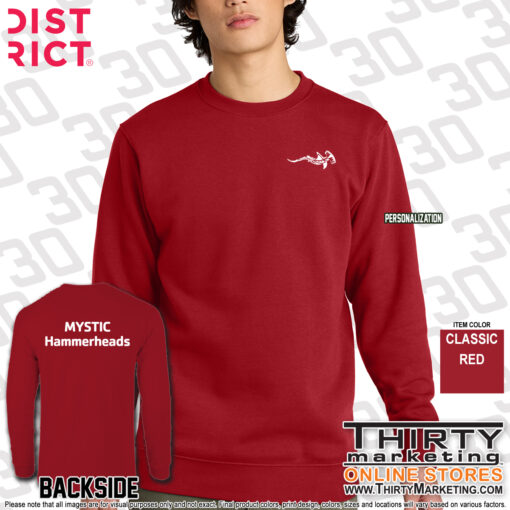 Mystic YMCA Hammerheads Crewneck Sweatshirt - Image 2