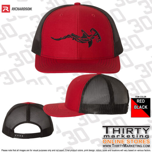 Mystic YMCA Hammerheads Richardson Snapback Trucker Cap - Image 6