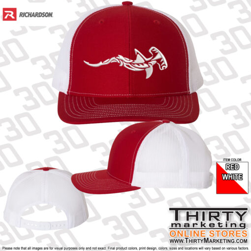 Mystic YMCA Hammerheads Richardson Snapback Trucker Cap - Image 2