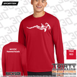 Mystic YMCA Hammerheads Performance Long Sleeve T-Shirt