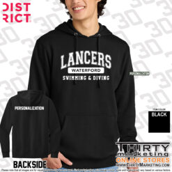 Alternative view of WHS Lancers Swimming Fleece Hoodie