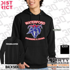 Alternative view of WHS Swimming Fleece Hoodie
