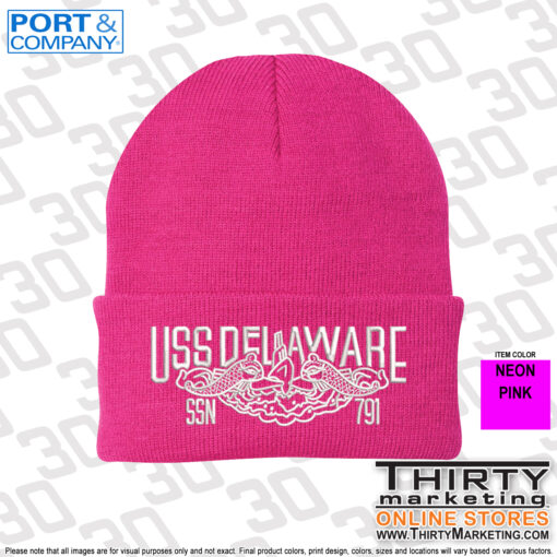 USS Delaware FRG Knit Cap - Image 3