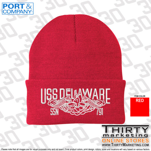 USS Delaware FRG Knit Cap - Image 4