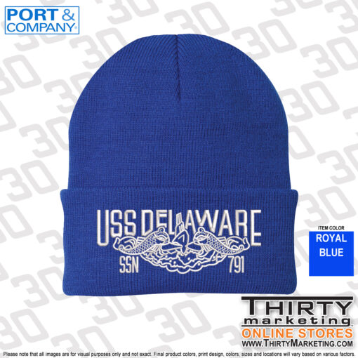 USS Delaware FRG Knit Cap