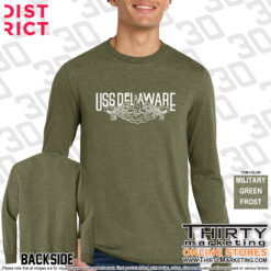 Alternative view of USS Delaware FRG Perfect Tri ® Long Sleeve Tee