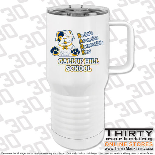 Gallup Hill School 20oz Insulated Travel Mug - Image 2