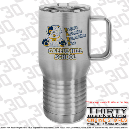 Gallup Hill School 20oz Insulated Travel Mug - Image 6