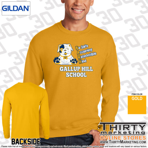 Gallup Hill School Crewneck Sweatshirt - Image 10