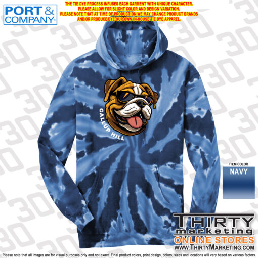Gallup Hill School Tie-Dye Hoodie - Image 8