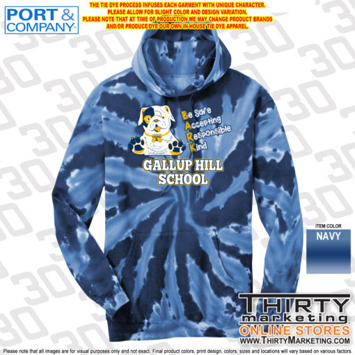 Gallup Hill School Tie-Dye Hoodie