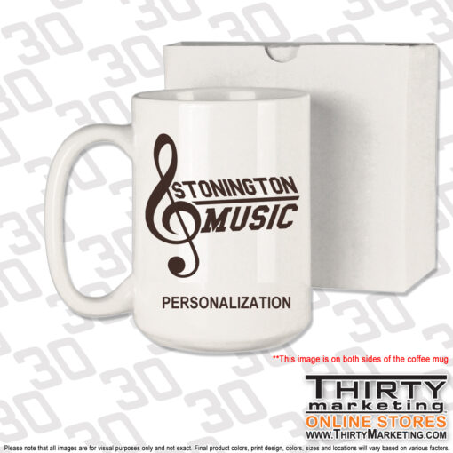 Stonington High School Music 15oz Coffee Mug