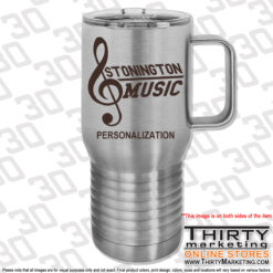 Stonington High School Music 20oz Insulated Tumbler with Handle