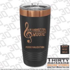Stonington High School Music 20oz Engraved Ringneck Tumbler