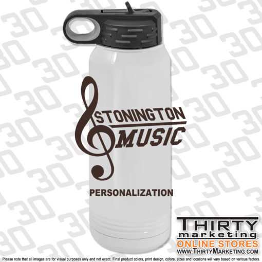 Stonington High School Music 30oz Double Insulated Water Bottle
