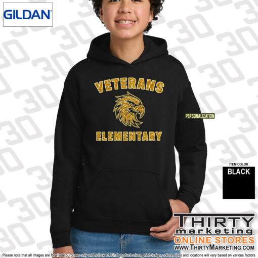 Veterans Elementary School Hoodie - Image 2